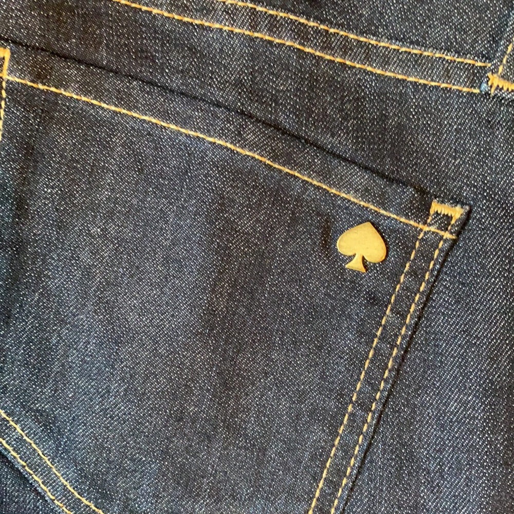 Kate Spade Broome Street skinny jeans (dark wash) - Picture 3 of 5